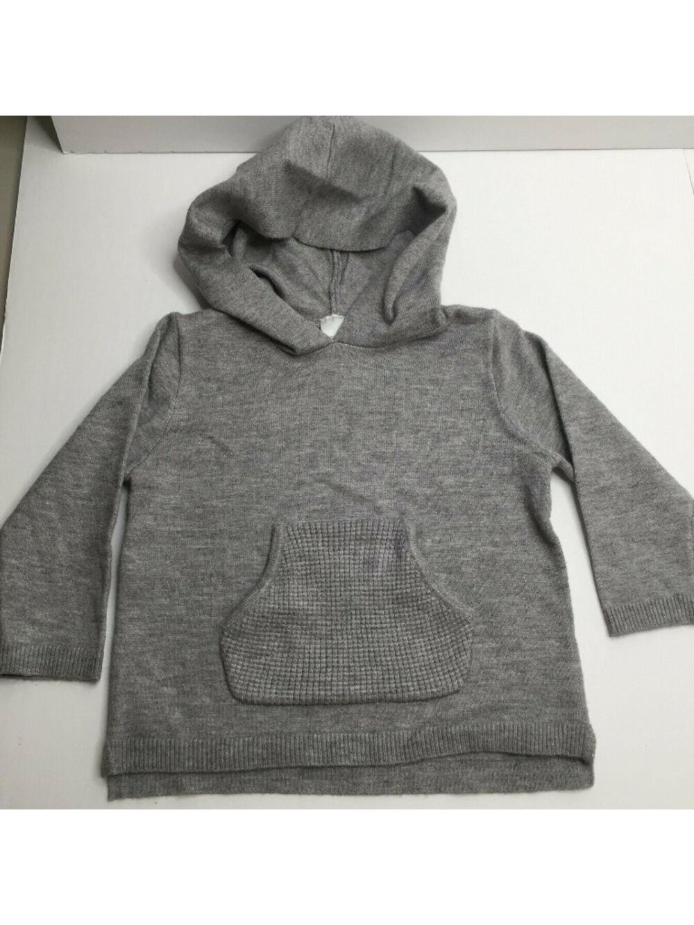 Gerber Modern Moments Toddler Girl Gray Hoodie Sweater 12 months